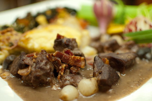 Allstad Farm Beef Bourguignon w' Mushrooms Baby Onions & Bacon