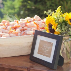 Wild Shrimp Cocktail w' Spicy Horseradish Cocktail Sauce
