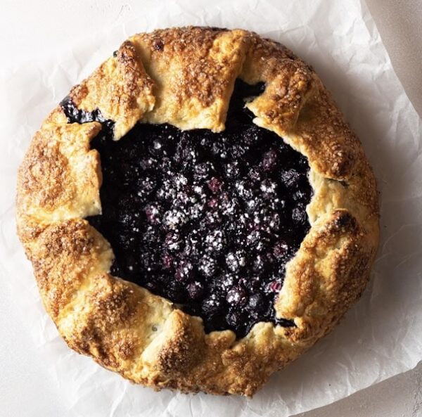 Blueberry Lavender Galette